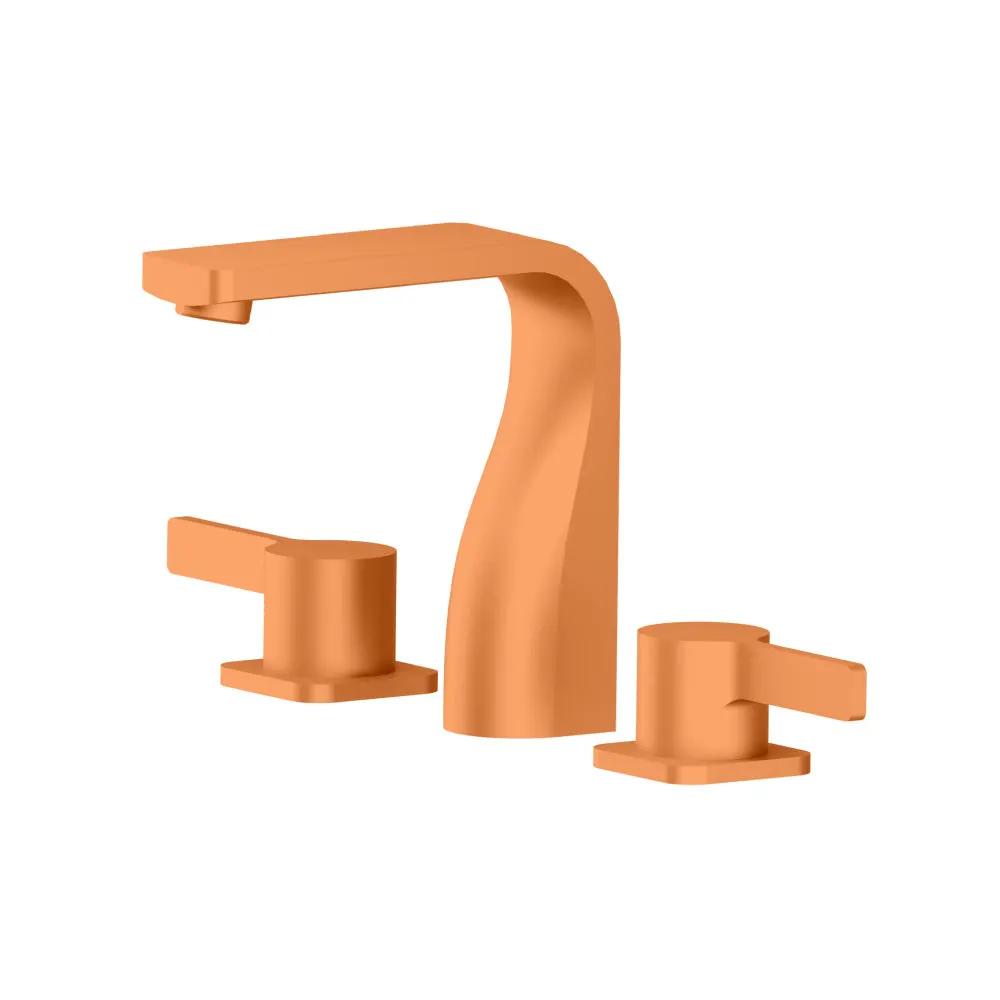 Flusso Serie 260 Three Hole 8" Widespread Two Handle Bathroom Faucet by Flusso