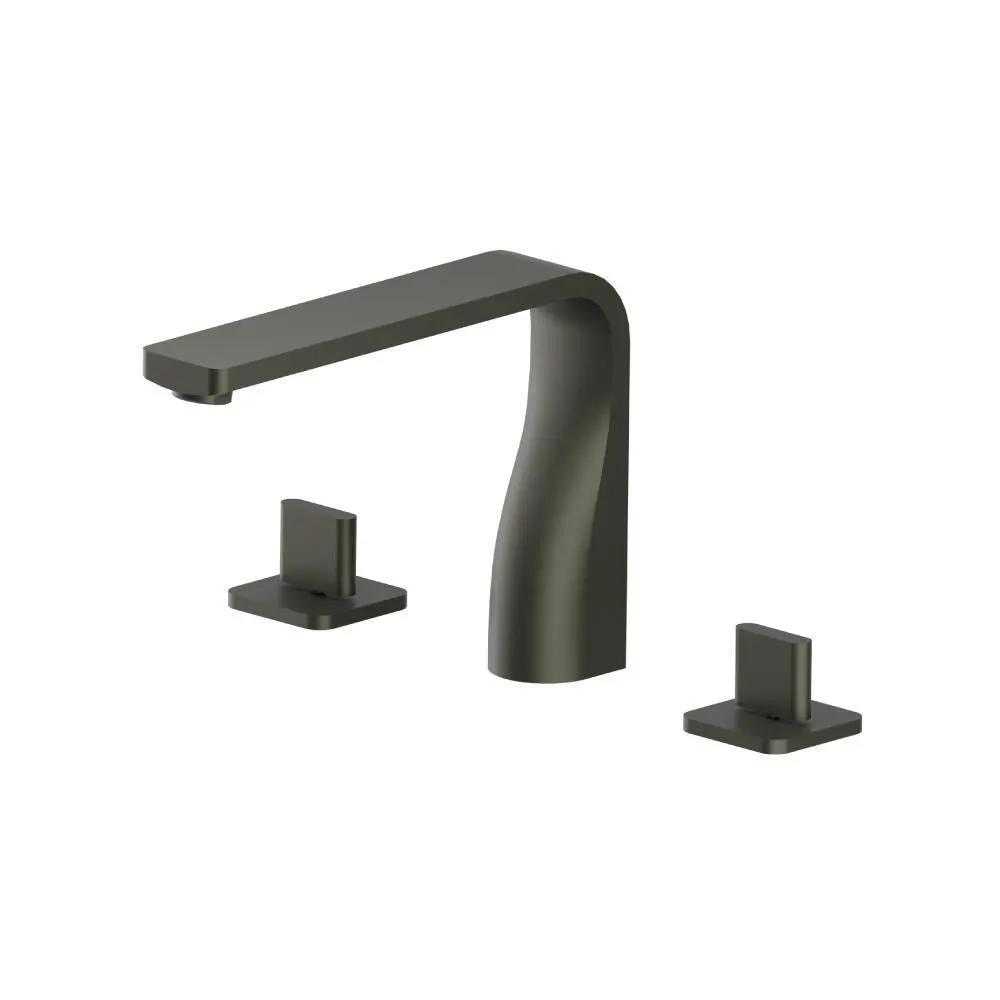 Flusso Serie 260 3 Hole Deck Mount Roman Tub Faucet by Flusso