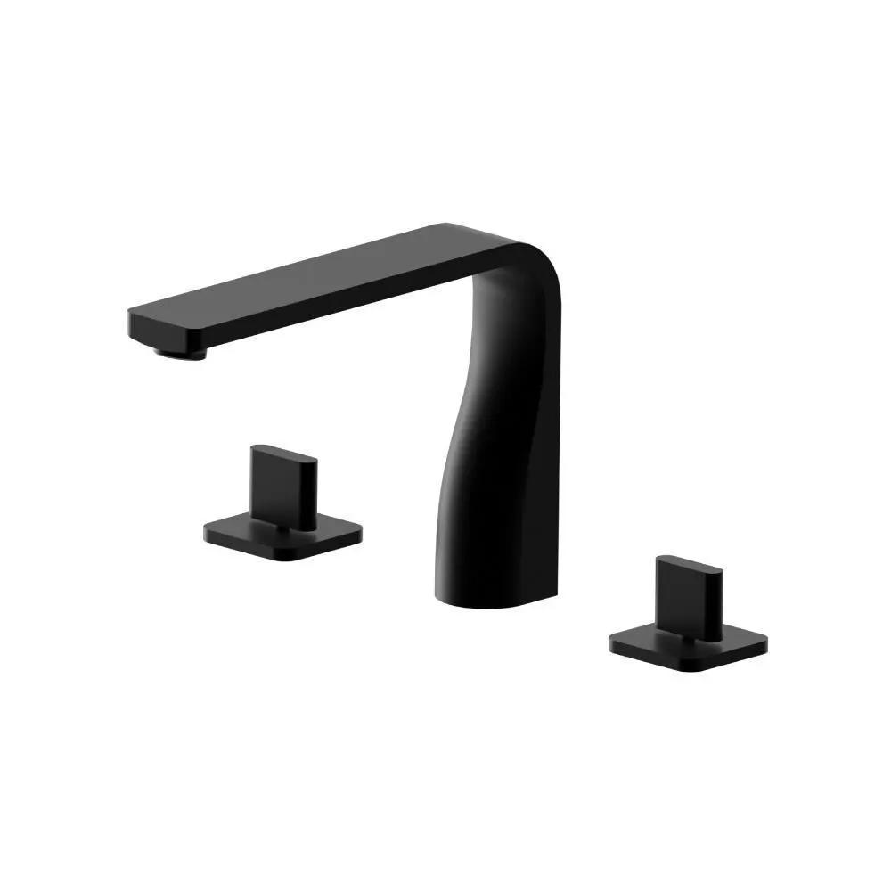 Flusso Serie 260 3 Hole Deck Mount Roman Tub Faucet by Flusso