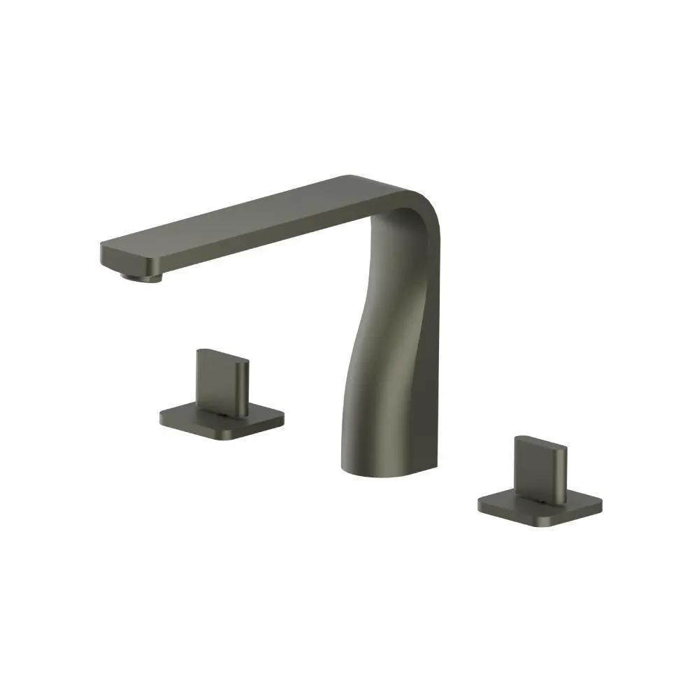 Flusso Serie 260 3 Hole Deck Mount Roman Tub Faucet by Flusso