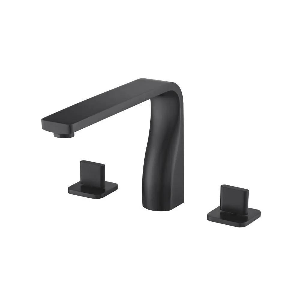 Flusso Serie 260 3 Hole Deck Mount Roman Tub Faucet by Flusso