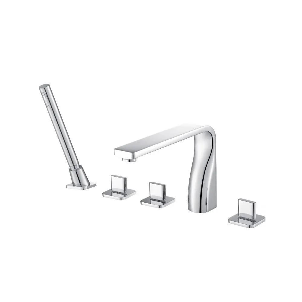 chrome tub faucet