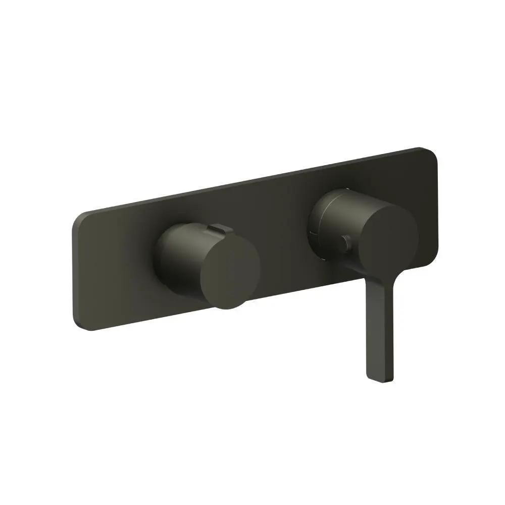 Flusso Serie 260 3/4" Horizontal Thermostatic Shower Valve / Trim - 1 Ouptut by Flusso