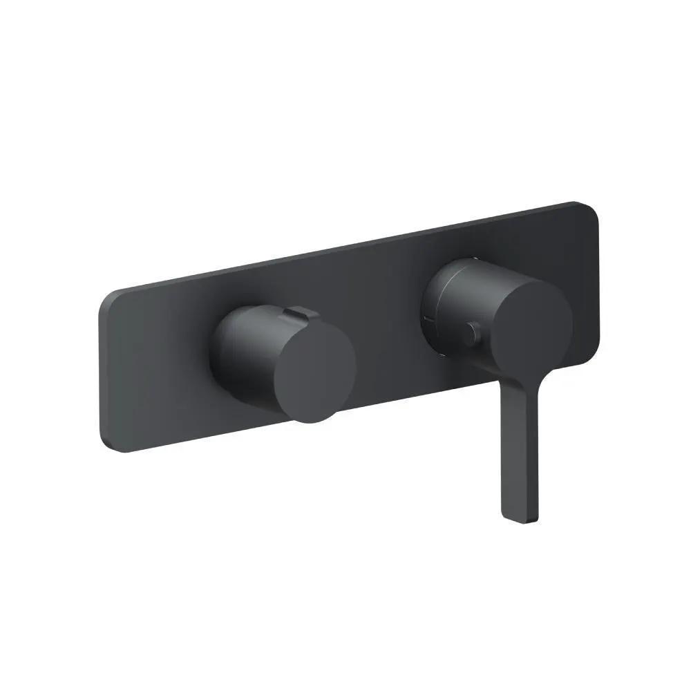 Flusso Serie 260 3/4" Horizontal Thermostatic Shower Valve / Trim - 1 Ouptut by Flusso