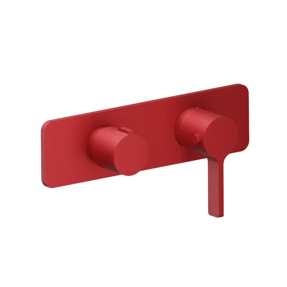 Flusso Serie 260 3/4" Horizontal Thermostatic Shower Valve and Trim - 2 Output by Flusso