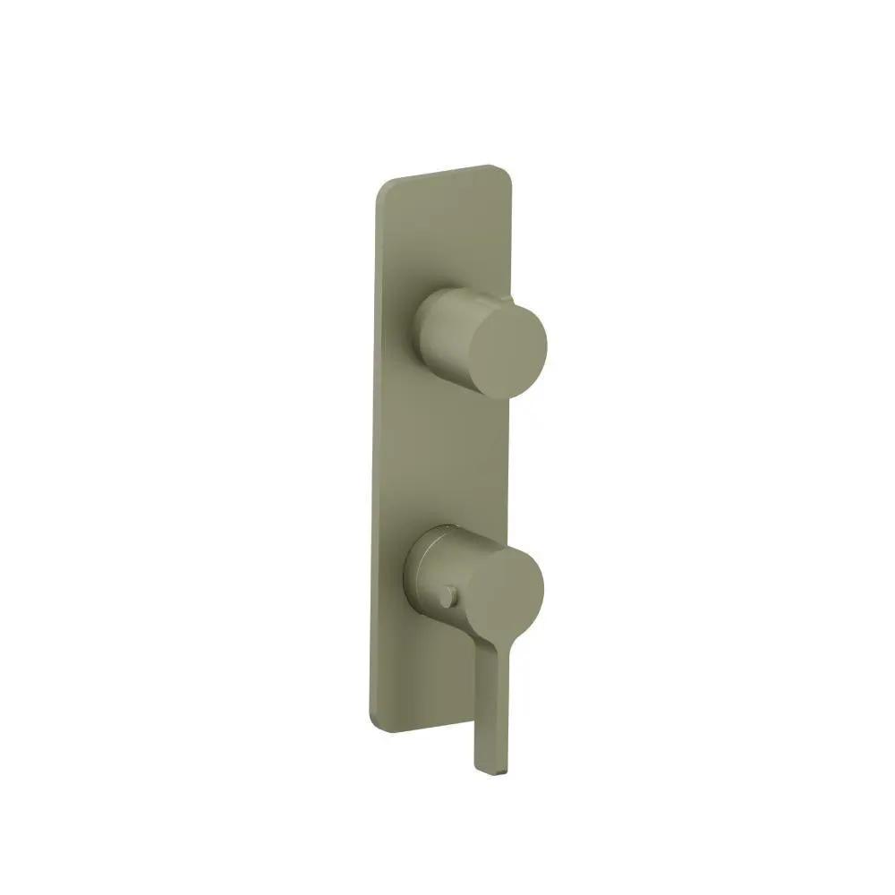 Flusso Serie 260 3/4" Horizontal Thermostatic Shower Valve and Trim - 1- Output by Flusso