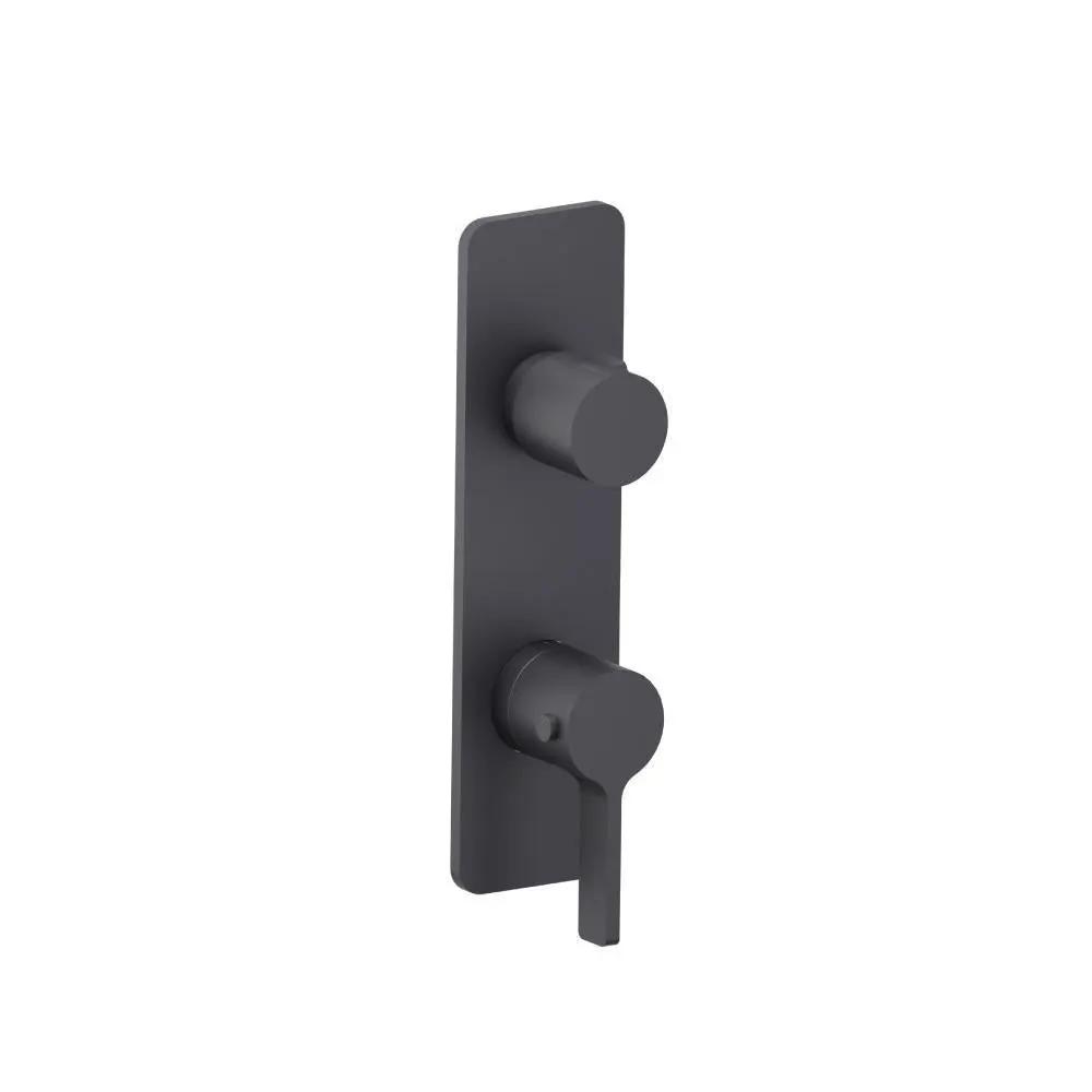 Flusso Serie 260 3/4" Horizontal Thermostatic Shower Valve and Trim - 1- Output by Flusso