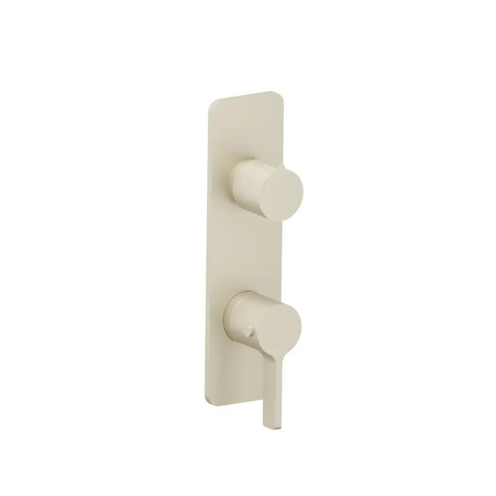 Flusso Serie 260 3/4" Horizontal Thermostatic Shower Valve and Trim - 1- Output by Flusso