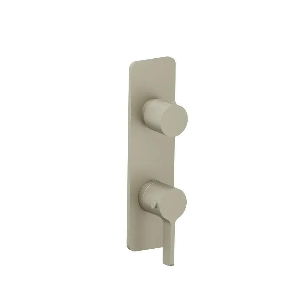 Flusso Serie 260 3/4" Horizontal Thermostatic Shower Valve and Trim - 1- Output by Flusso
