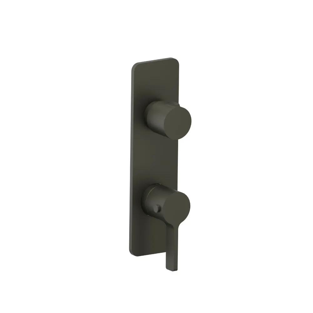 Flusso Serie 260 3/4" Thermostatic Shower Valve and Trim - 2-Output by Flusso