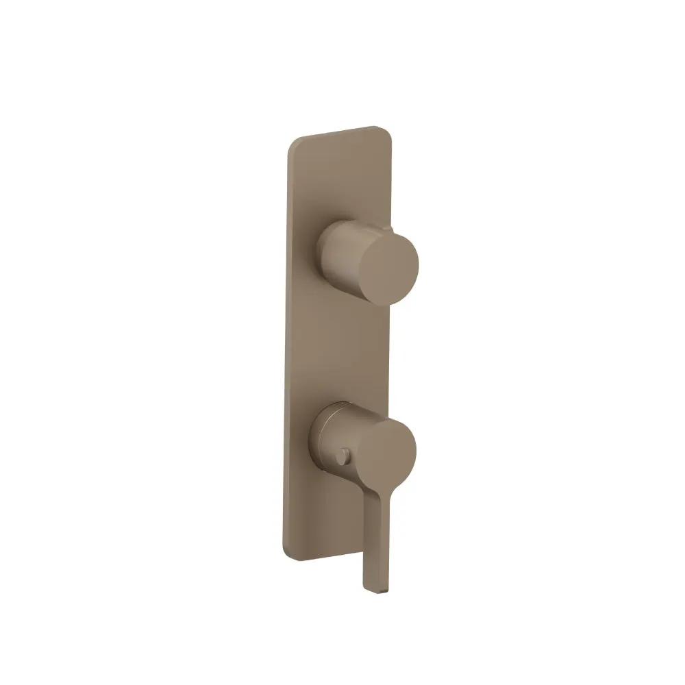 Flusso Serie 260 3/4" Thermostatic Shower Valve and Trim - 2-Output by Flusso