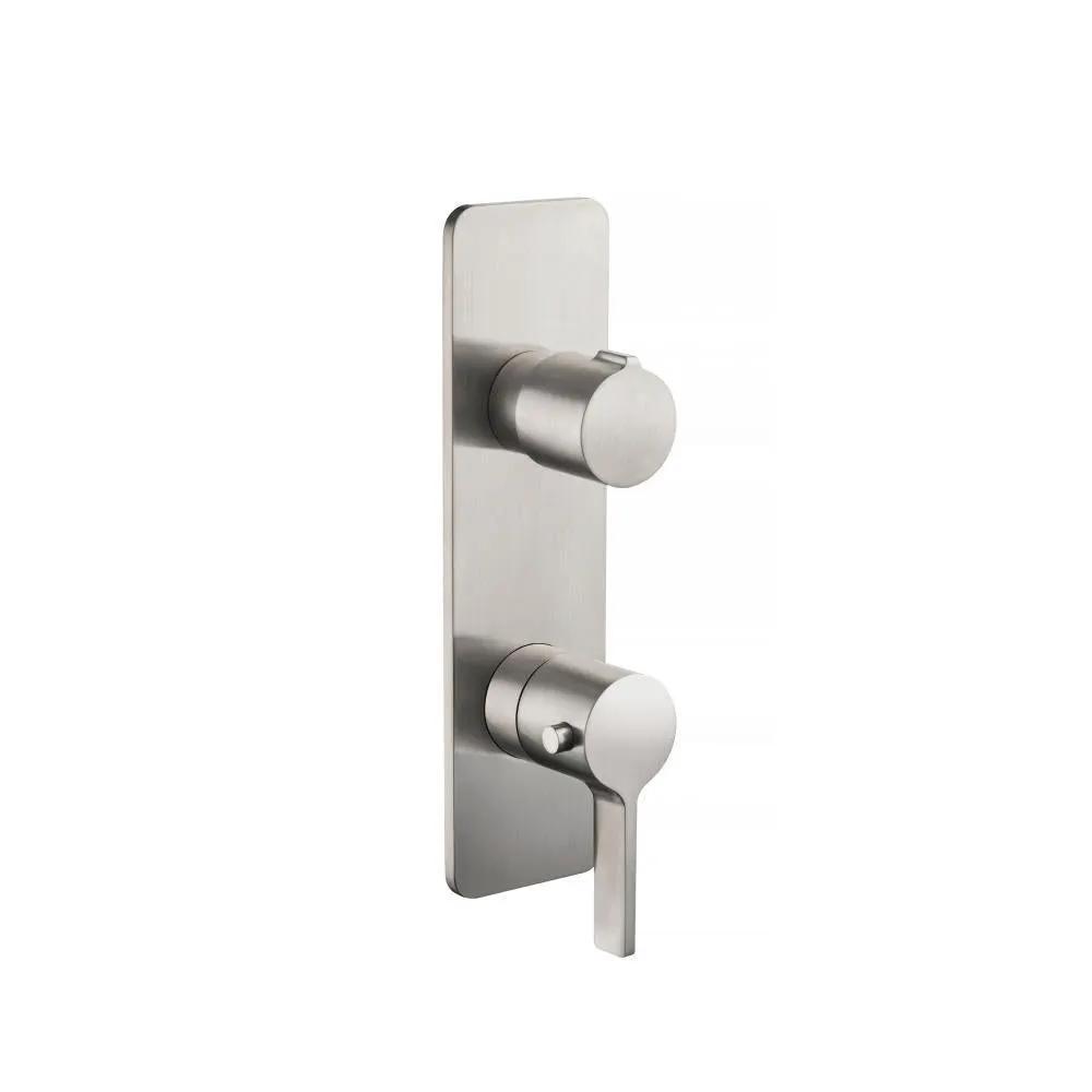 Flusso Serie 260 3/4" Horizontal Thermostatic Shower Valve and Trim - 1- Output by Flusso
