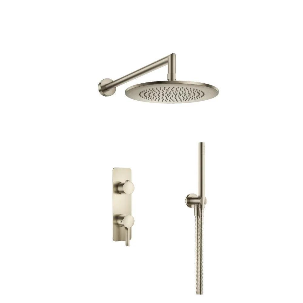 Flusso Serie 260 Two Output Shower Set with Shower Head and Hand Held by Flusso