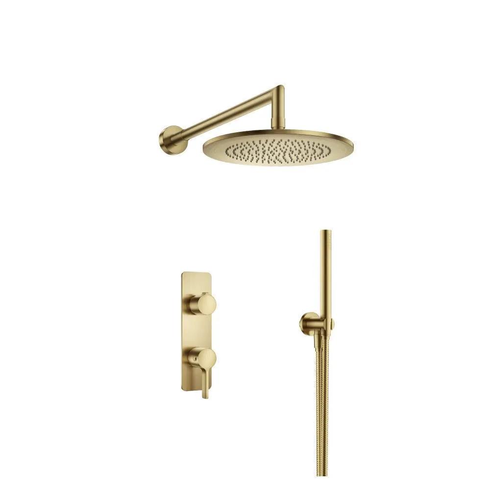 Flusso Serie 260 Two Output Shower Set with Shower Head and Hand Held by Flusso
