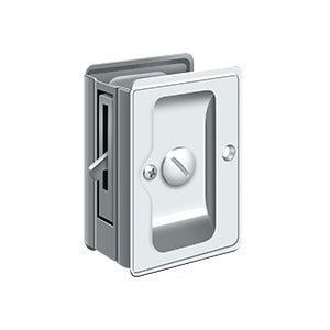 polished chrome pocket lock