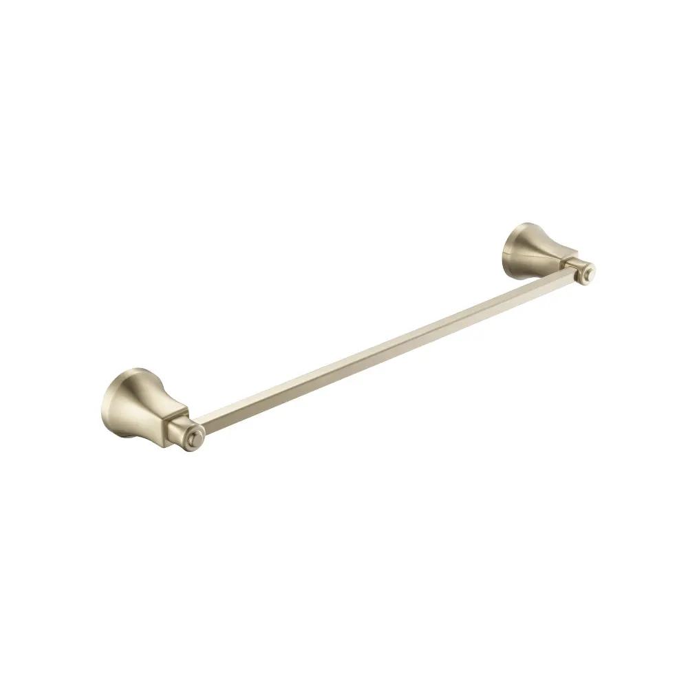 brushed nickel pvd towel bar