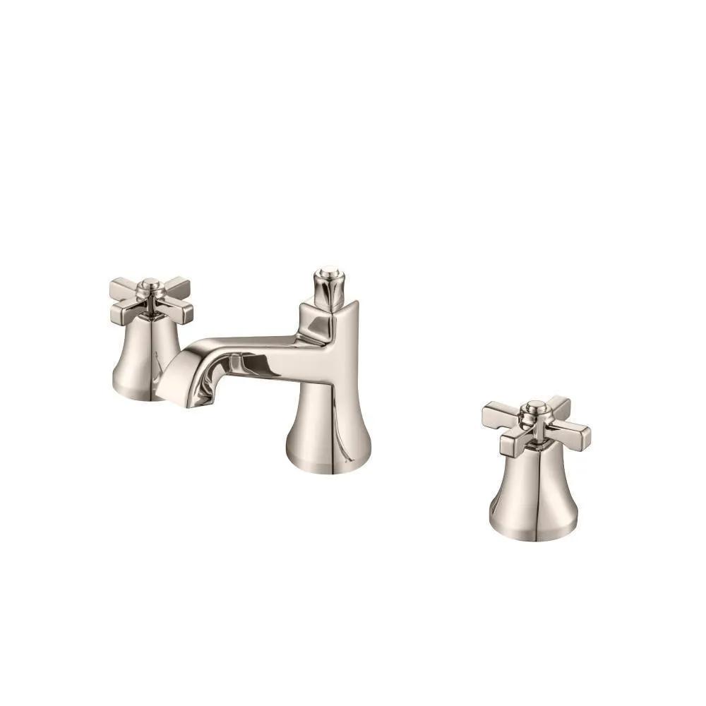 Flusso Serie 270 Three Hole 8" Widespread Two Handle Bathroom Faucet by Flusso
