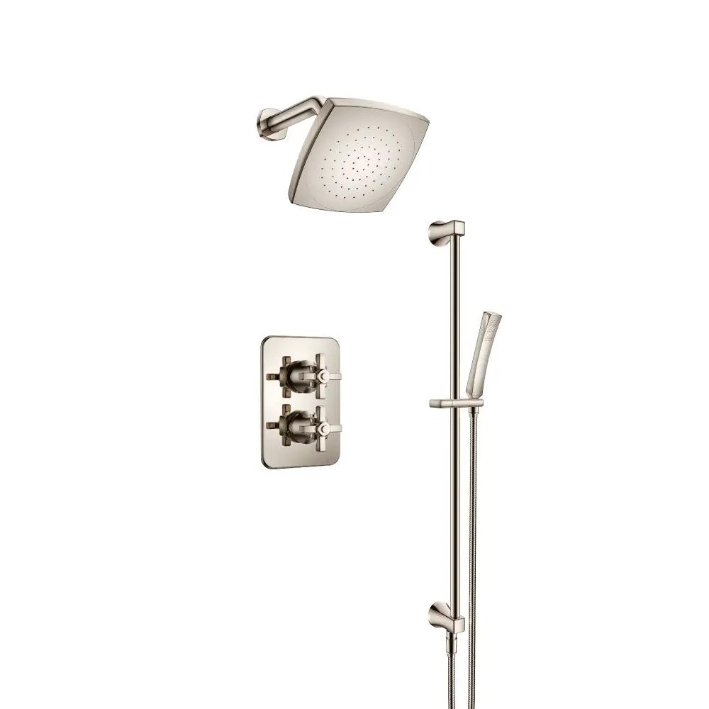 Flusso Serie 270 Two Output Shower Set with Shower Head and Hand Held by Flusso