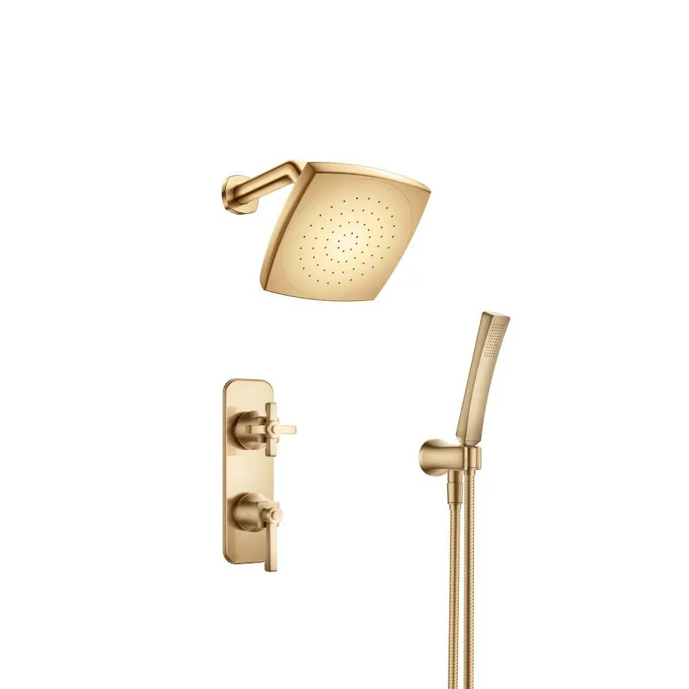 Flusso Serie 270 Two Output Shower Set with Shower Head and Hand Held by Flusso