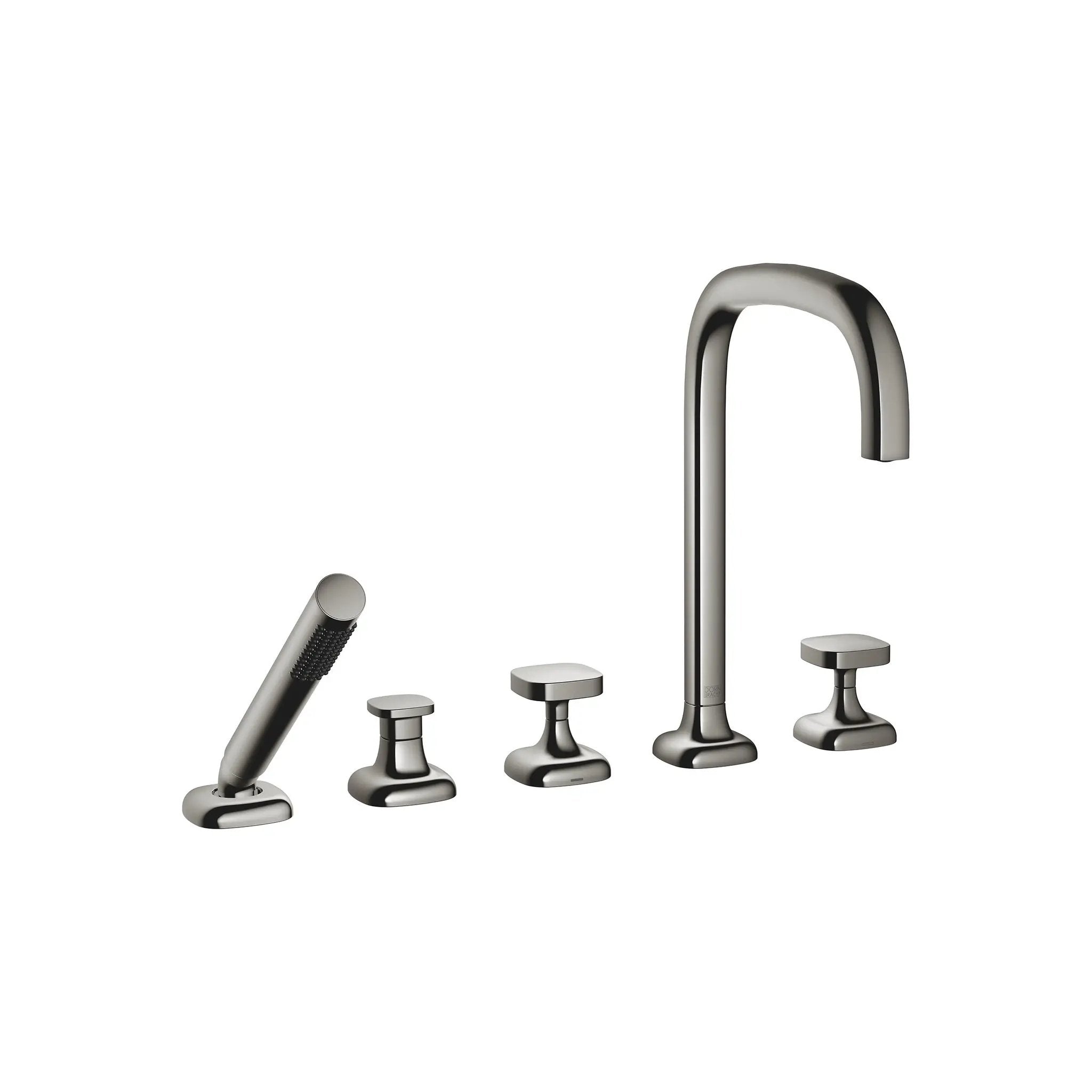 Dornbracht COYA Five Hole Tub Set for Deck-Mounted Tub Installation with Diverter by Dornbracht