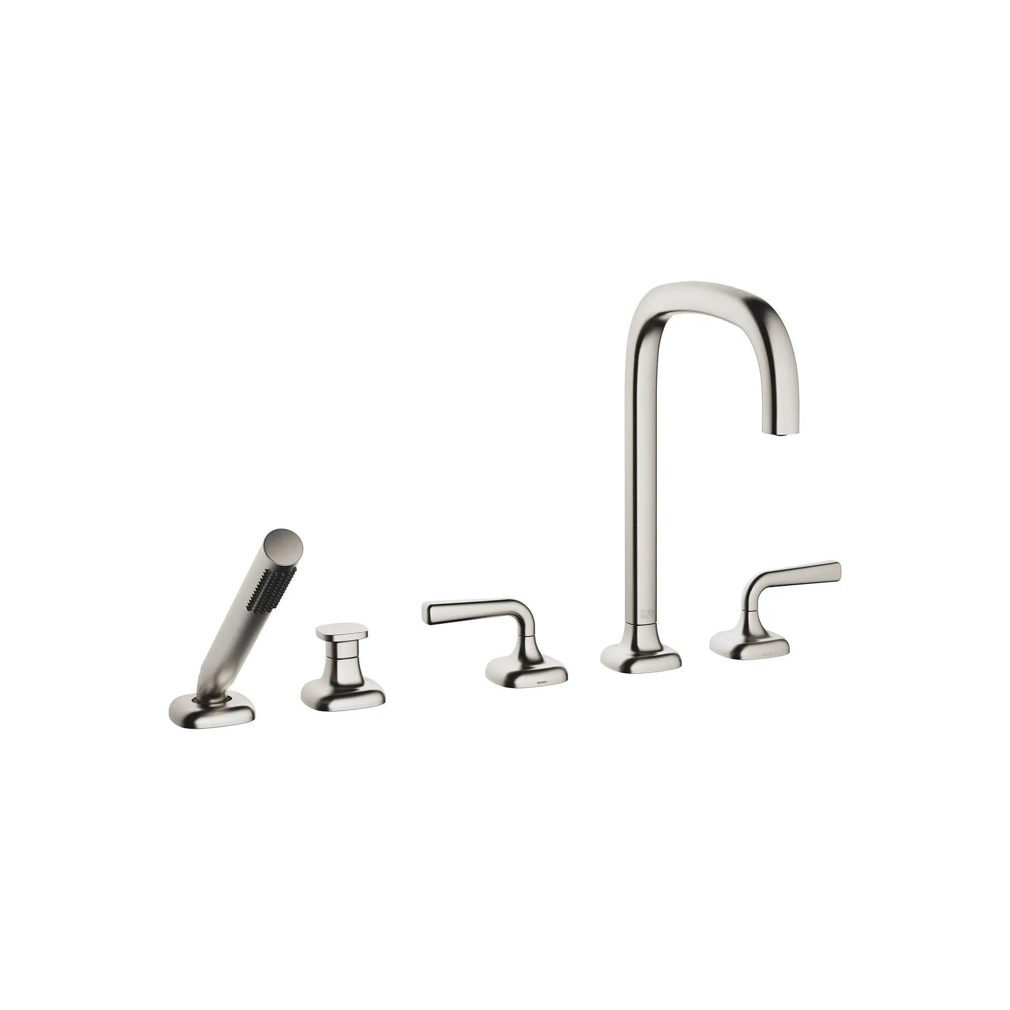 Dornbracht COYA Five Hole Tub Set for Deck-Mounted Tub Installation with Diverter by Dornbracht