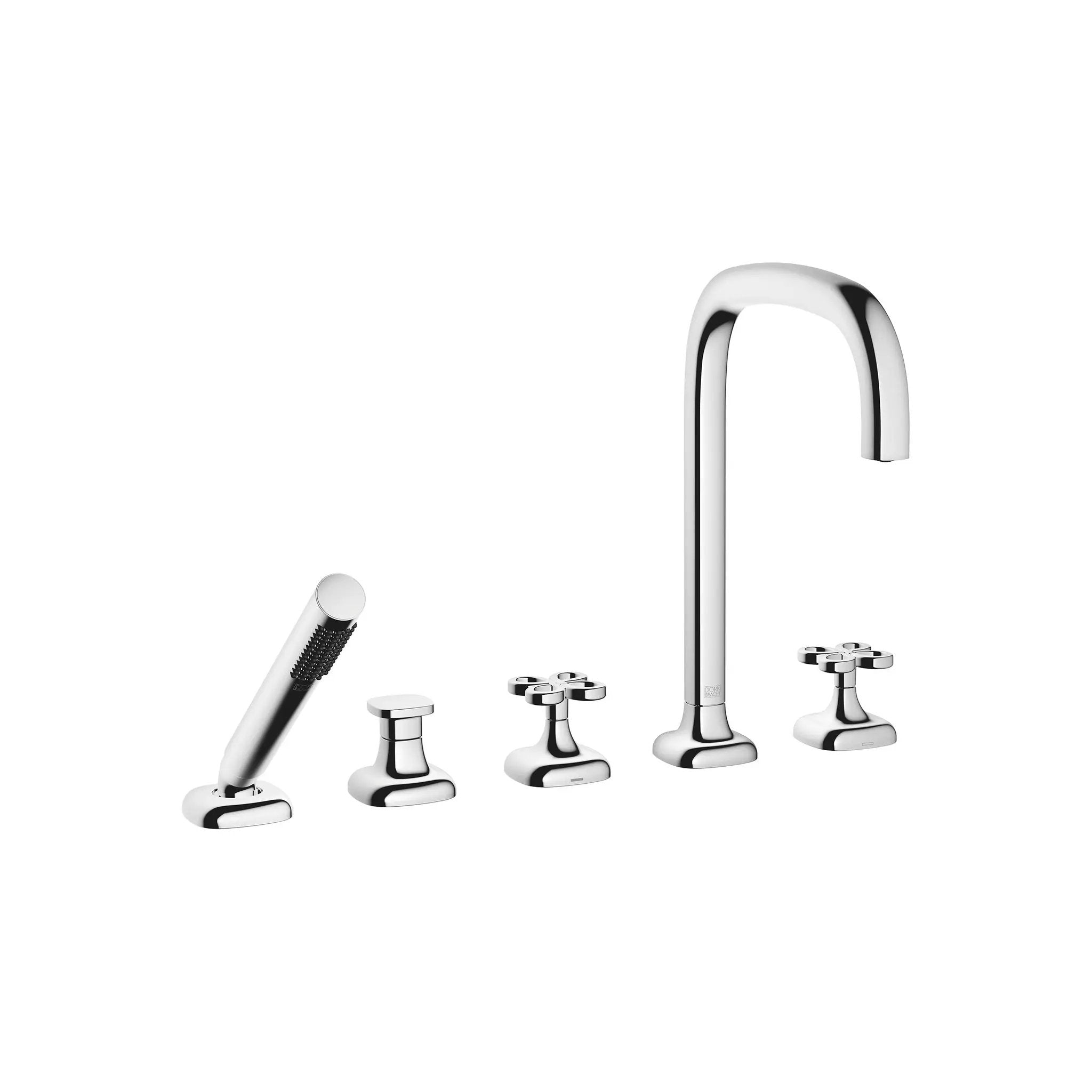 chrome tub faucet