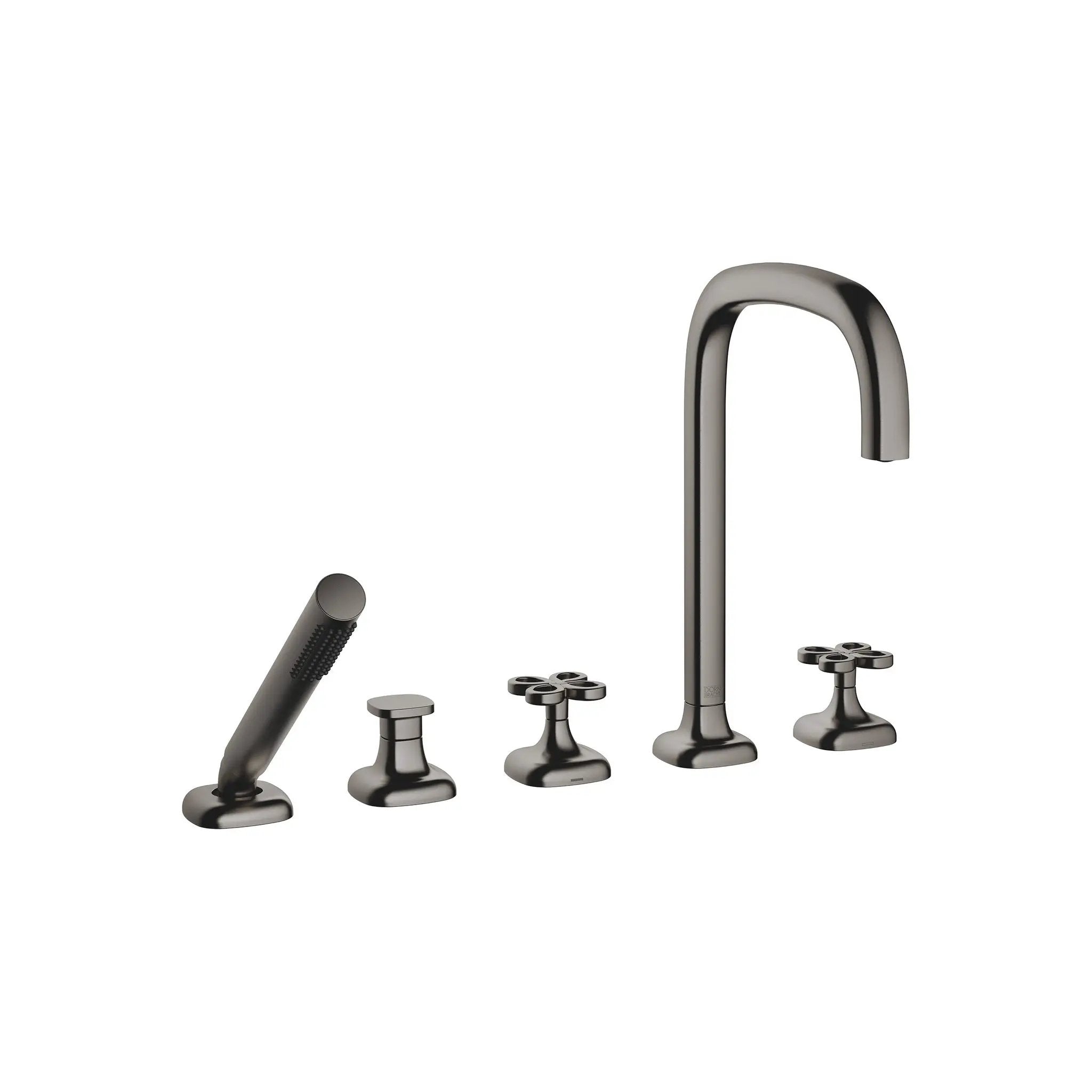 Dornbracht COYA Five Hole Tub Set for Deck-Mounted Tub Installation with Diverter by Dornbracht