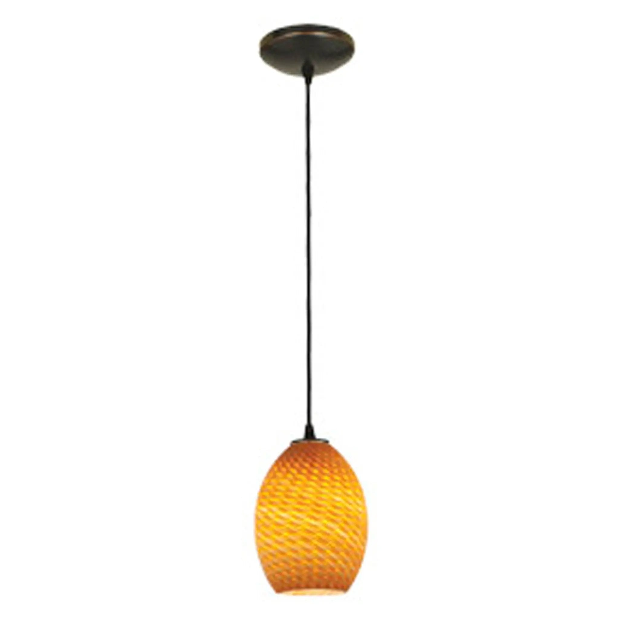 oil rubbed bronze pendant