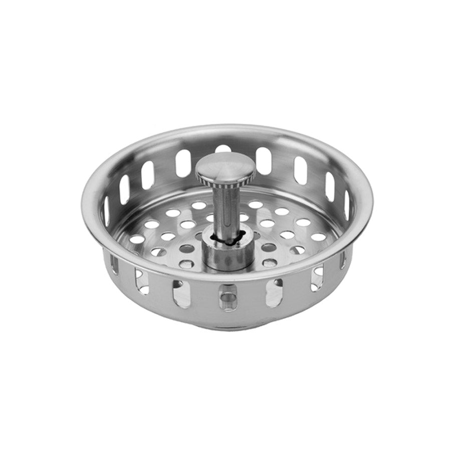 polished chrome strainer