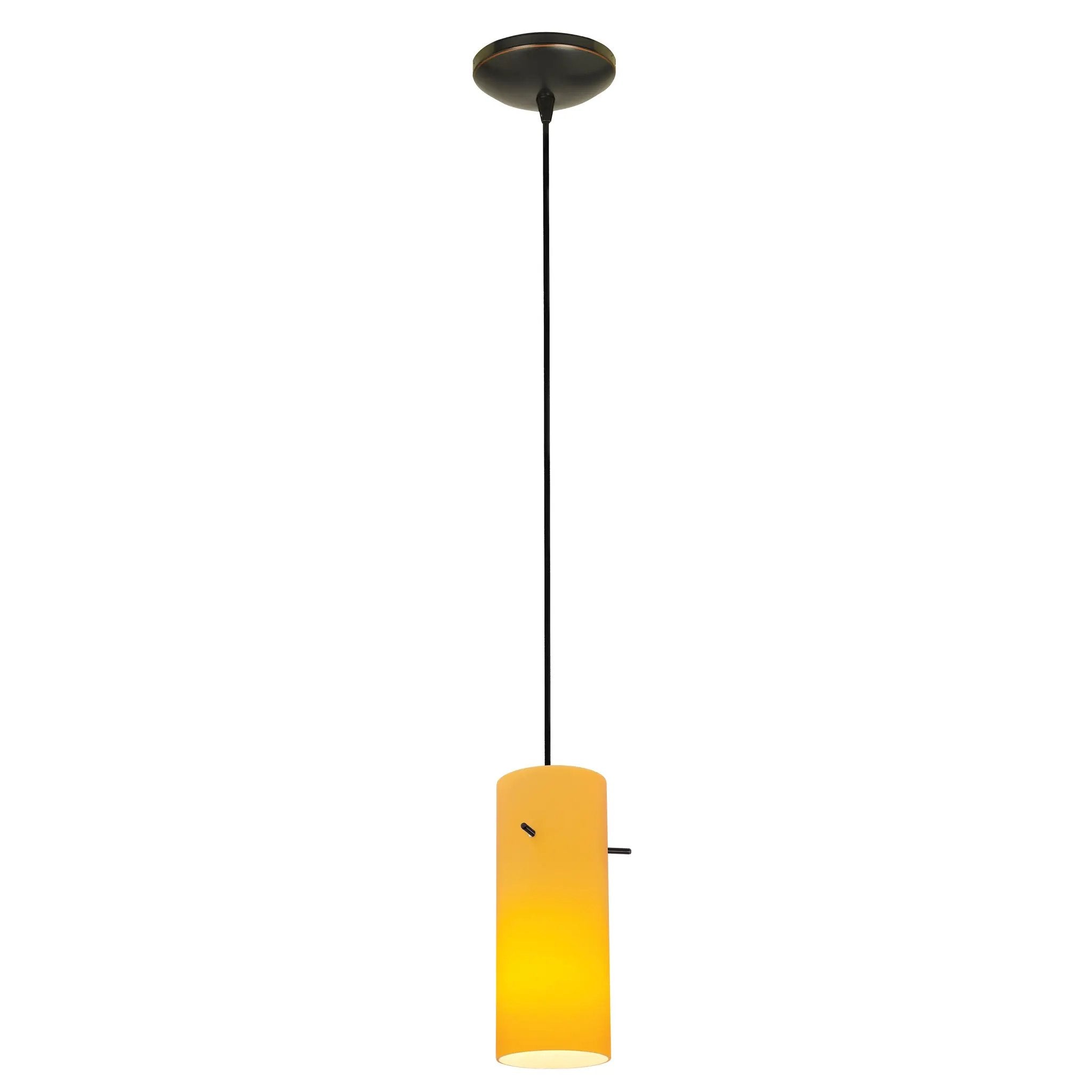 oil rubbed bronze pendant
