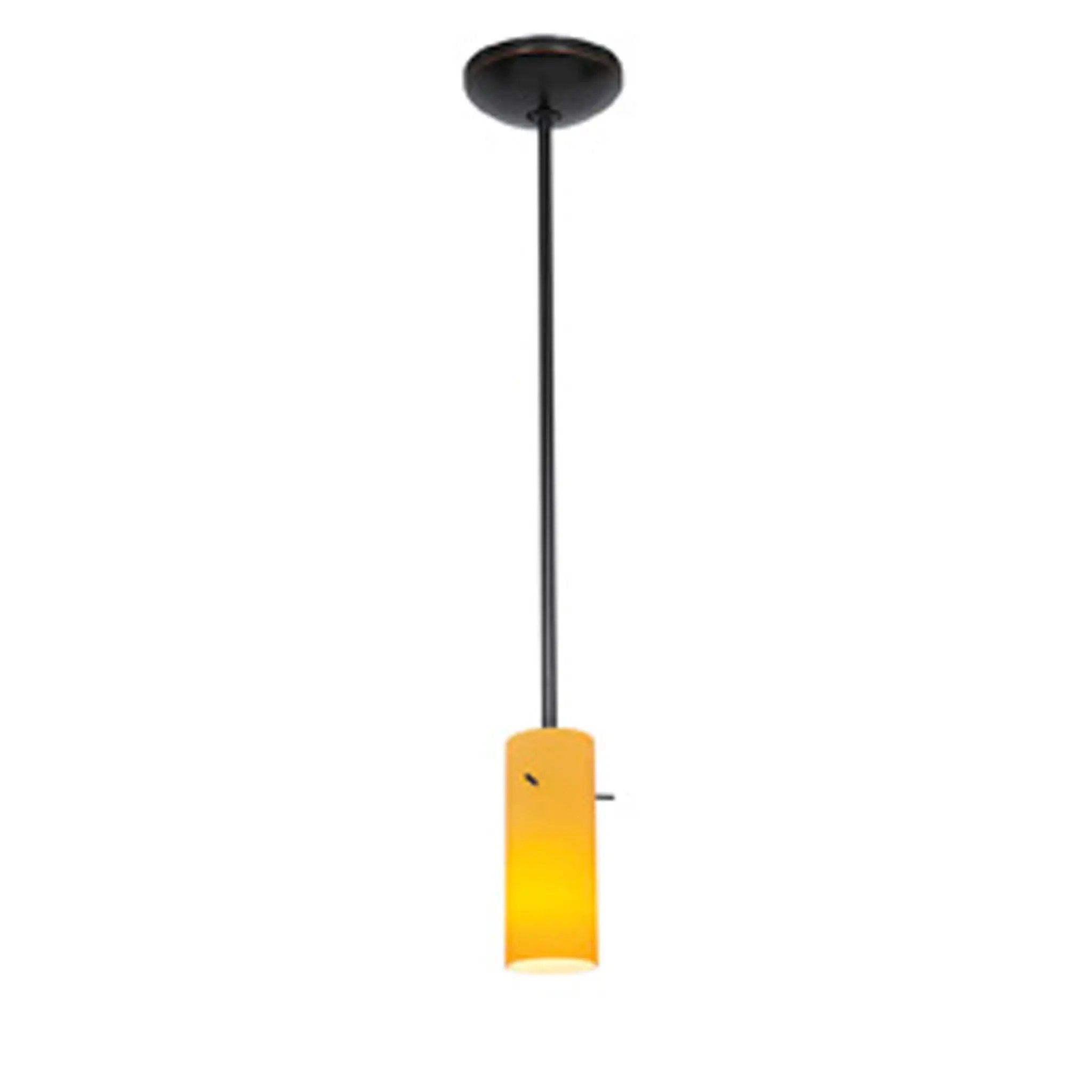 oil rubbed bronze pendant