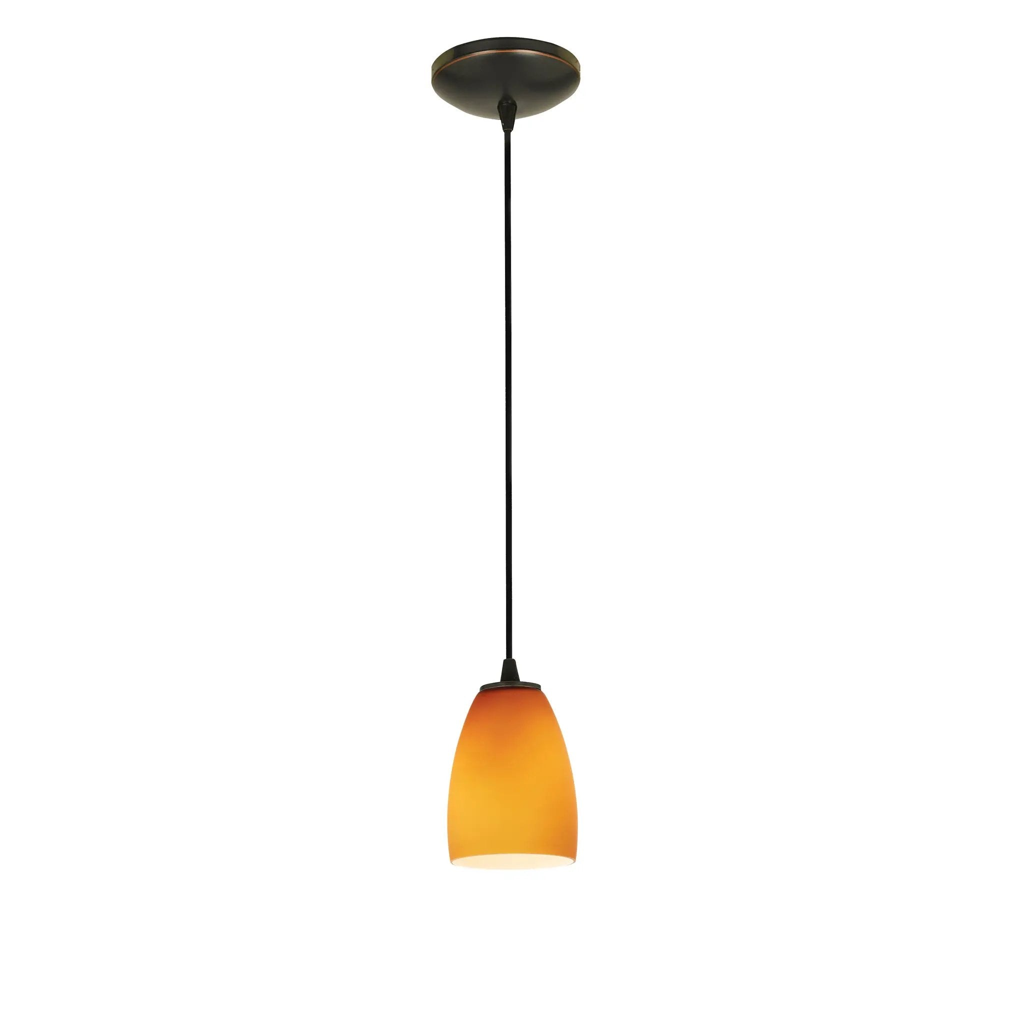 oil rubbed bronze pendant