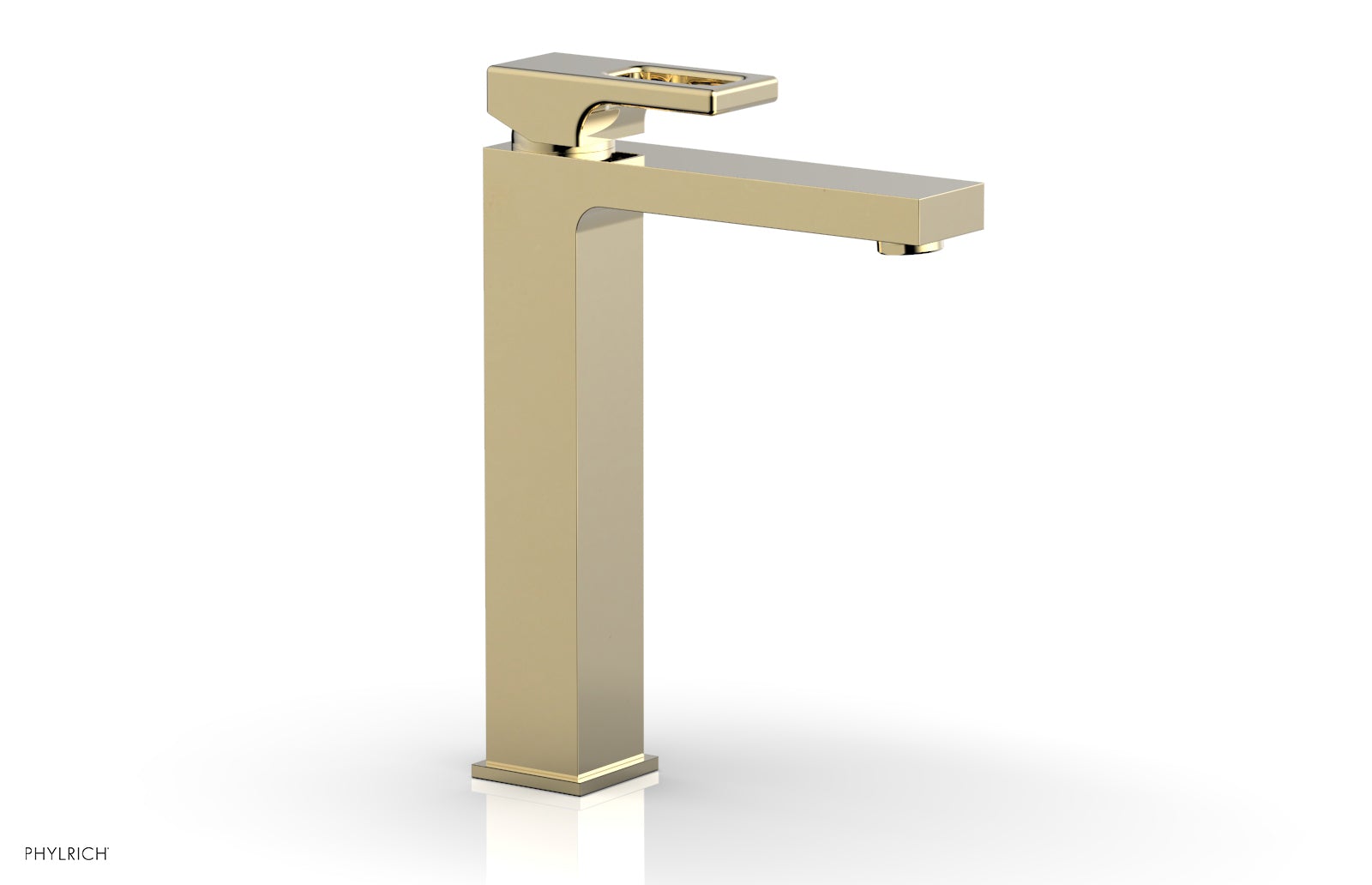 Phylrich MIX Single Hole Lavatory Faucet, Tall - Ring Handle