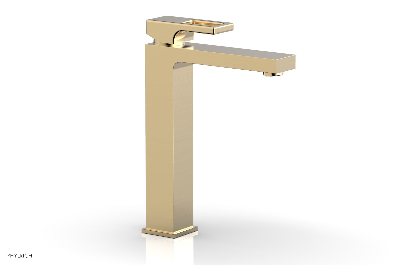 Phylrich MIX Single Hole Lavatory Faucet, Tall - Ring Handle