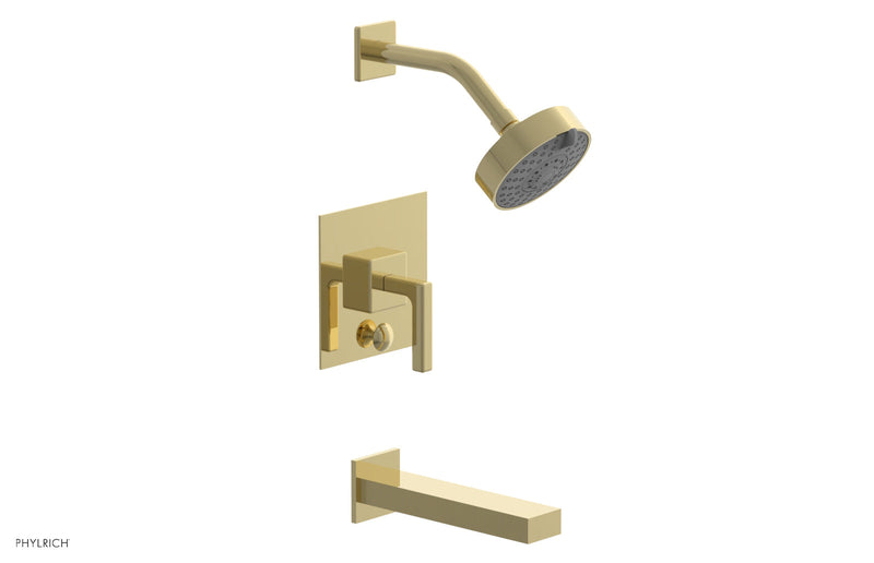 Phylrich STRIA Pressure Balance Tub and Shower Set