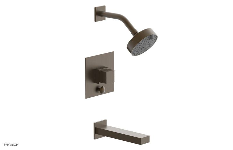 Phylrich STRIA Pressure Balance Tub and Shower Set