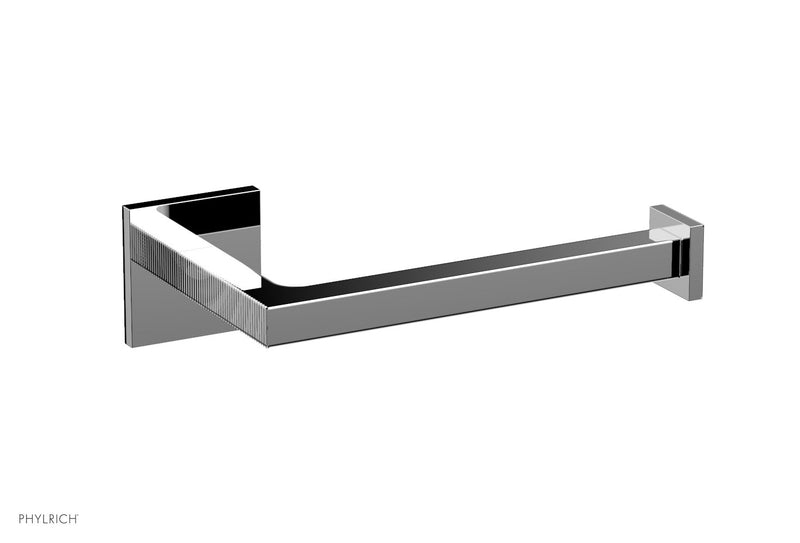 polished chrome towel bar