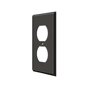 Deltana Switch Plate, Double Outlet