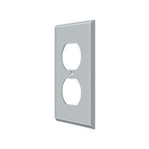 Deltana Switch Plate, Double Outlet