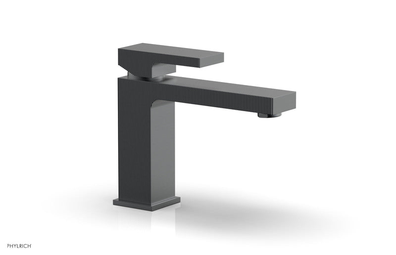 Phylrich STRIA Single Hole Lavatory Faucet, Low - Blade Handle