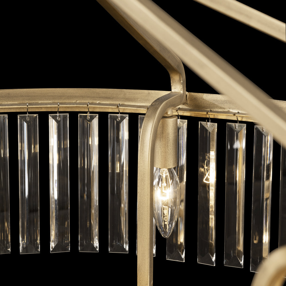 havana gold pendant light