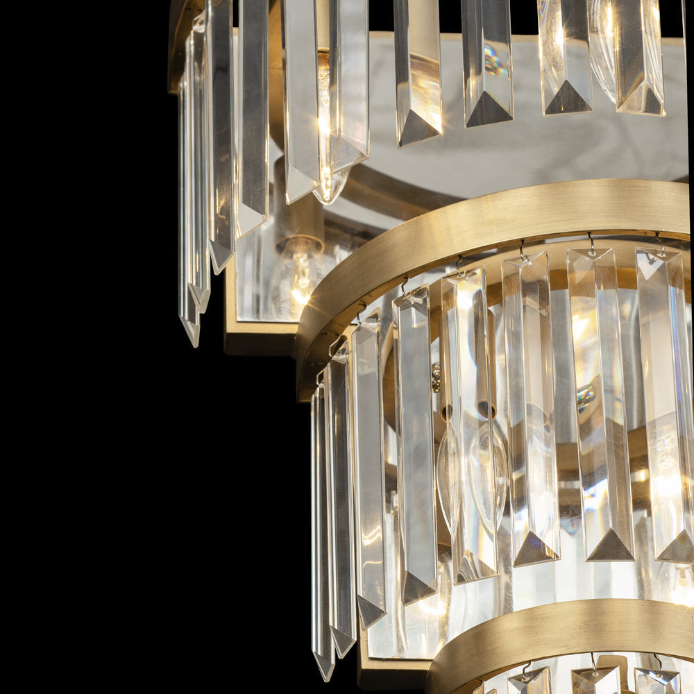 havana gold wall mount light