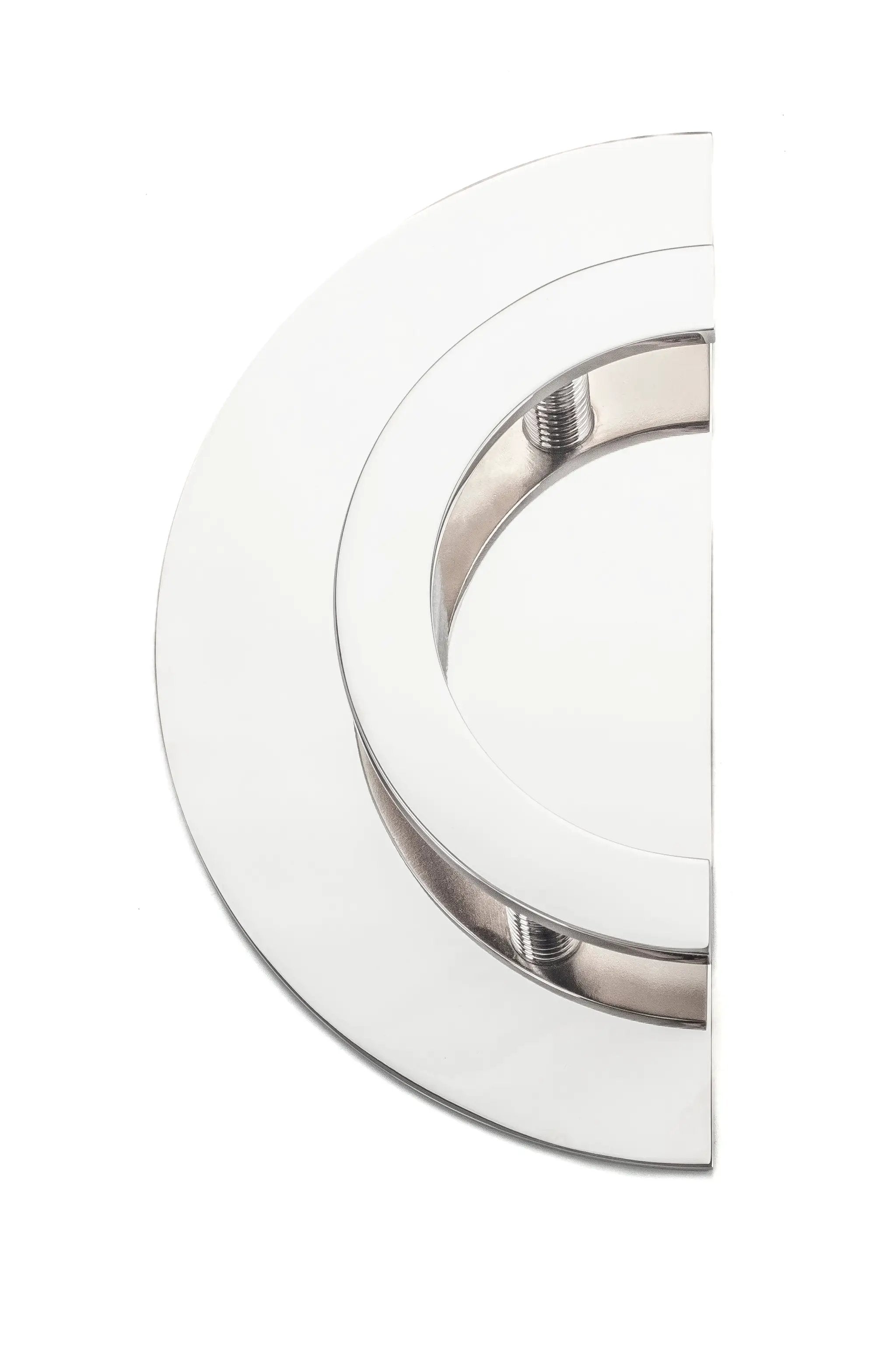 polished nickel pull