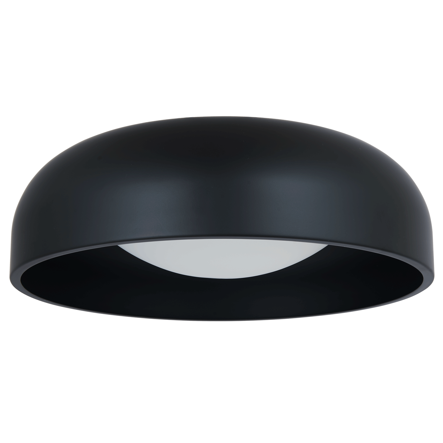 Abra Lighting Lynx 17" 3CCT Inner Curve Flushmount with Opal Glass Diffuser
