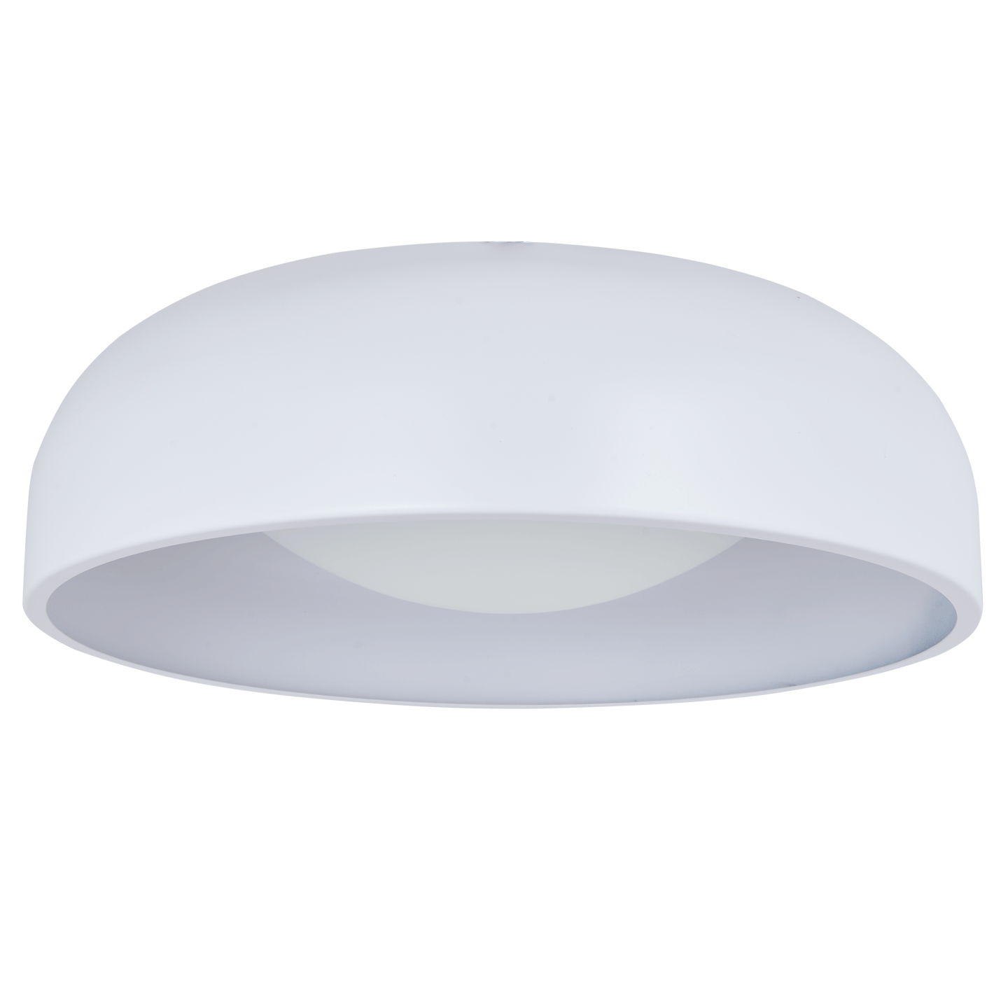 Abra Lighting Lynx 17" 3CCT Inner Curve Flushmount with Opal Glass Diffuser