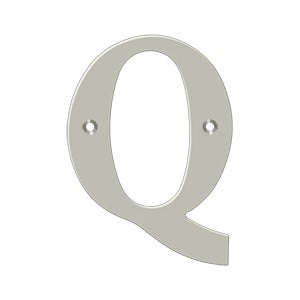 Deltana 4" Residential Letter Q