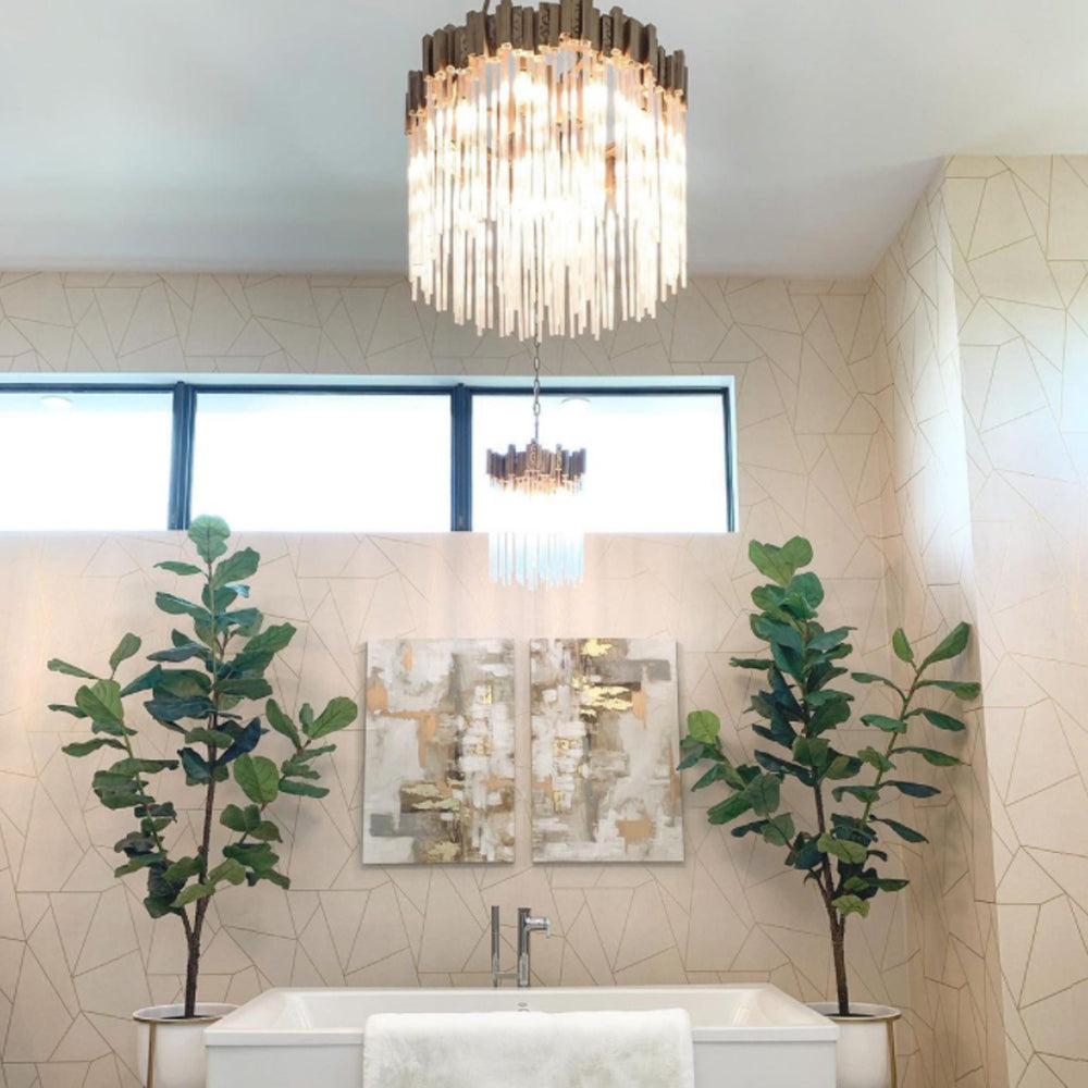 havana gold pendant light