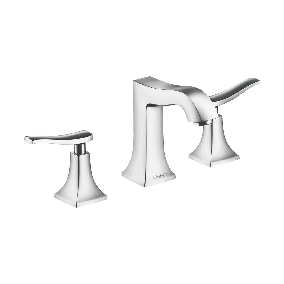 Hansgrohe Metris C Widespread Faucet with Pop-Up Drain, 1.2 GPM by Hansgrohe
