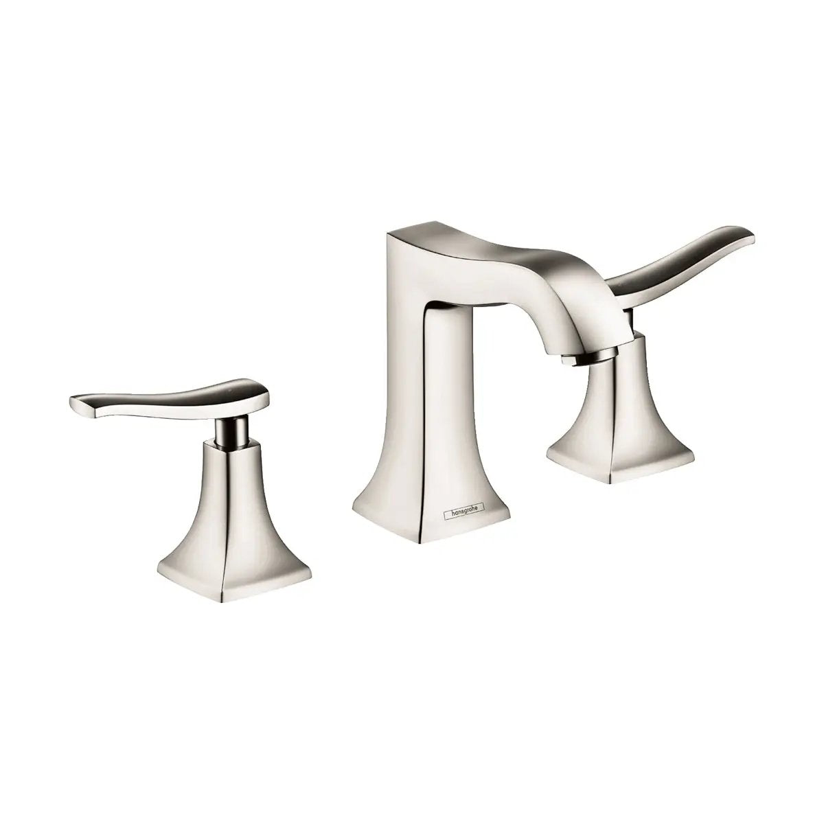 Hansgrohe Metris C Widespread Faucet with Pop-Up Drain, 1.2 GPM by Hansgrohe