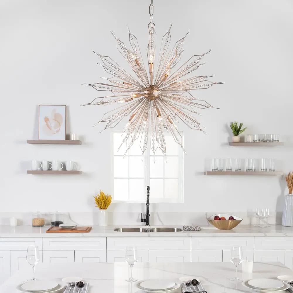 gold dust pendant light